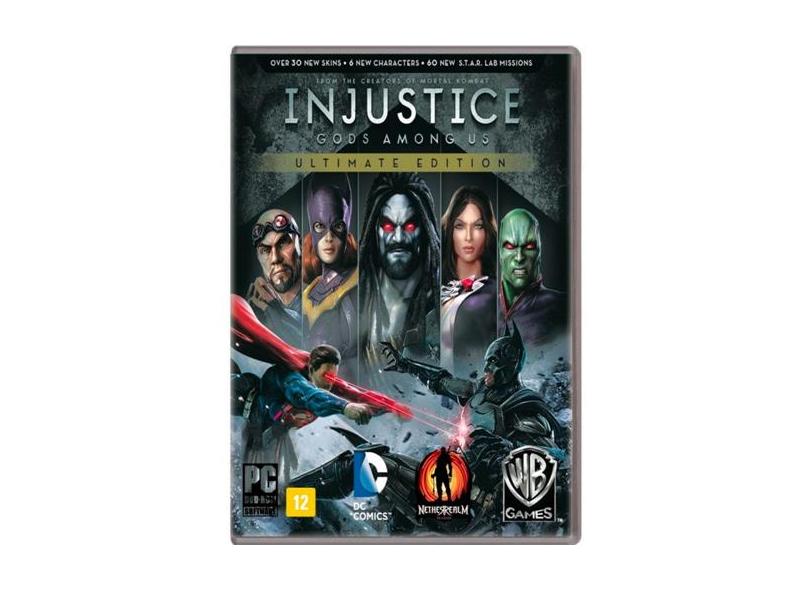 Jogo Injustice Gods Among Us Windows Warner Bros