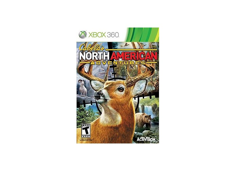 Jogo Cabela's North American Adventures Activision Xbox 360