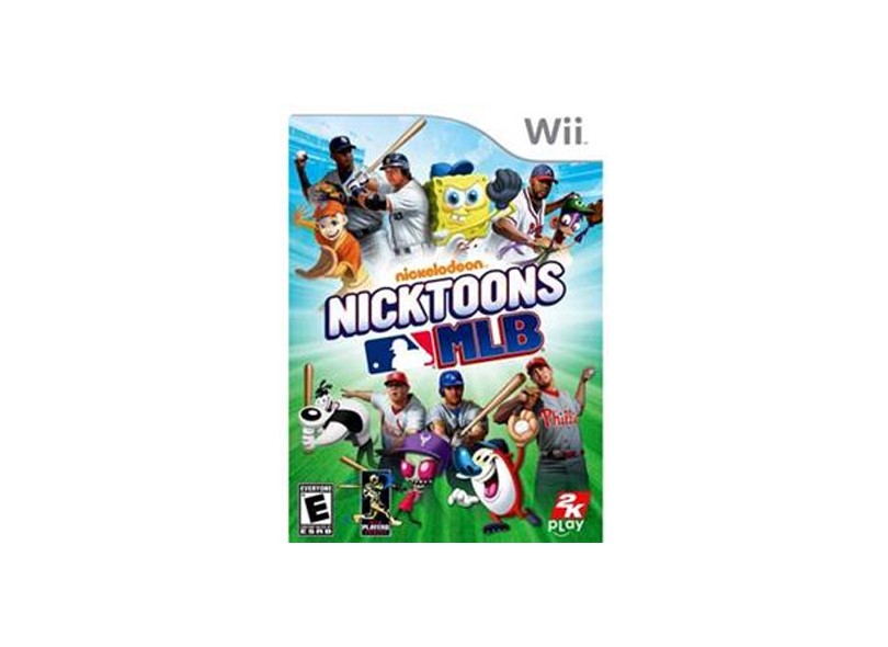 Jogo Nicktoons MLB 2K Play Wii