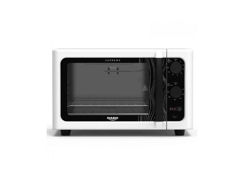 Forno Elétrico Supreme 44 Litros Dako Branco 127v