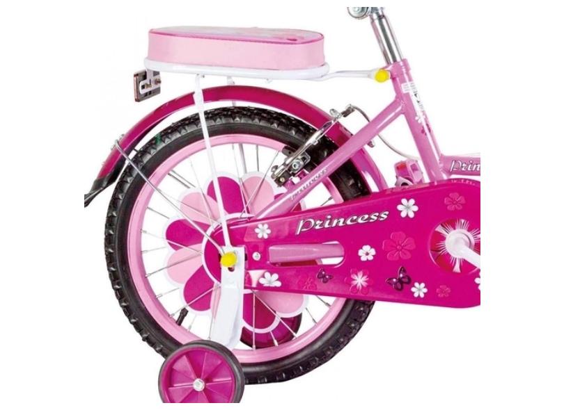 Bicicleta Aro 16 Moto Cross Rosa - Uni Toys