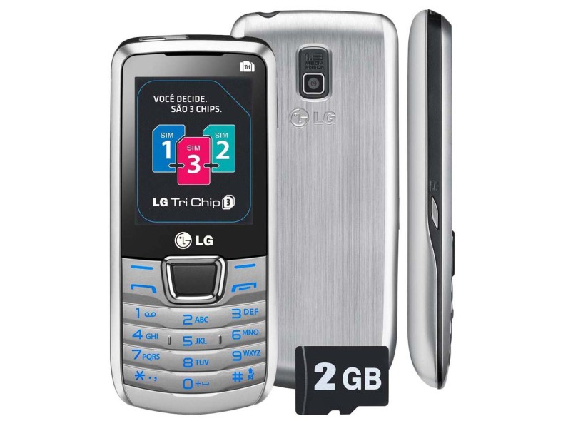 Celular LG A290 3 chips Desbloqueado