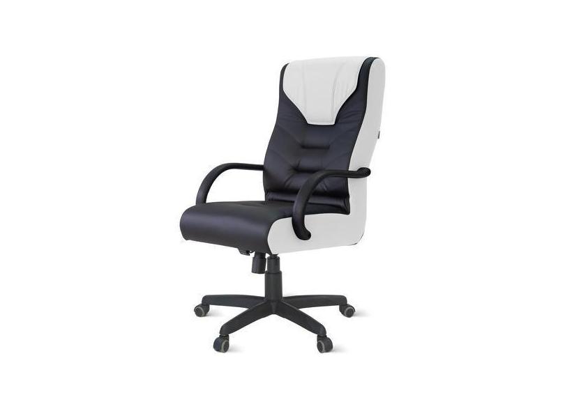 Cadeira Gamer Galluzzo Giratória Relax 5033 C/Br 0874 Pt/Bc - Flex Cad