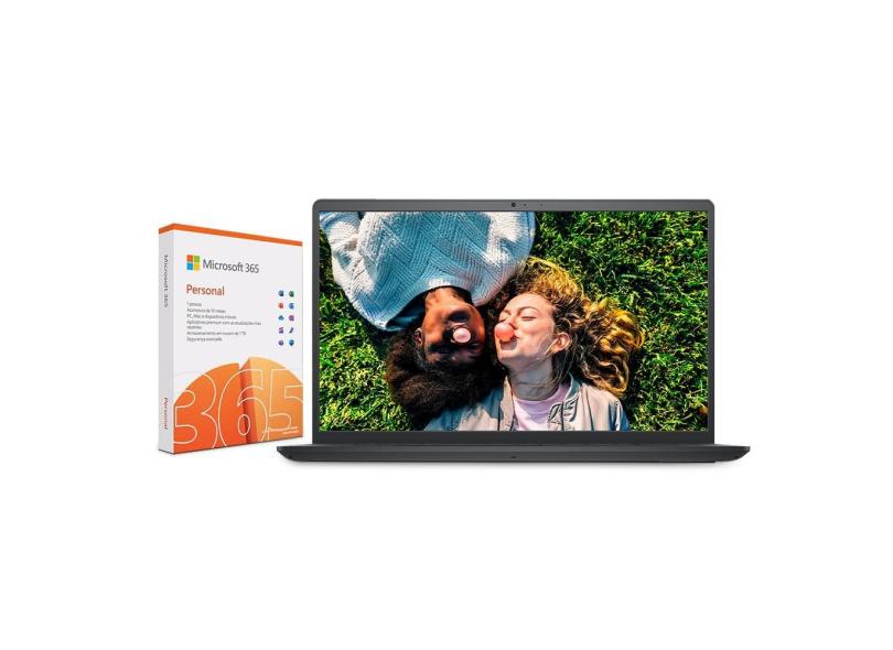 Notebook Dell Inspiron 15 3000 Intel Core i3-1215U com 8GB de RAM, 256GB SSD,Tela 15.6” Full HD e Windows 11 + Microsoft 365 Personal 1TB