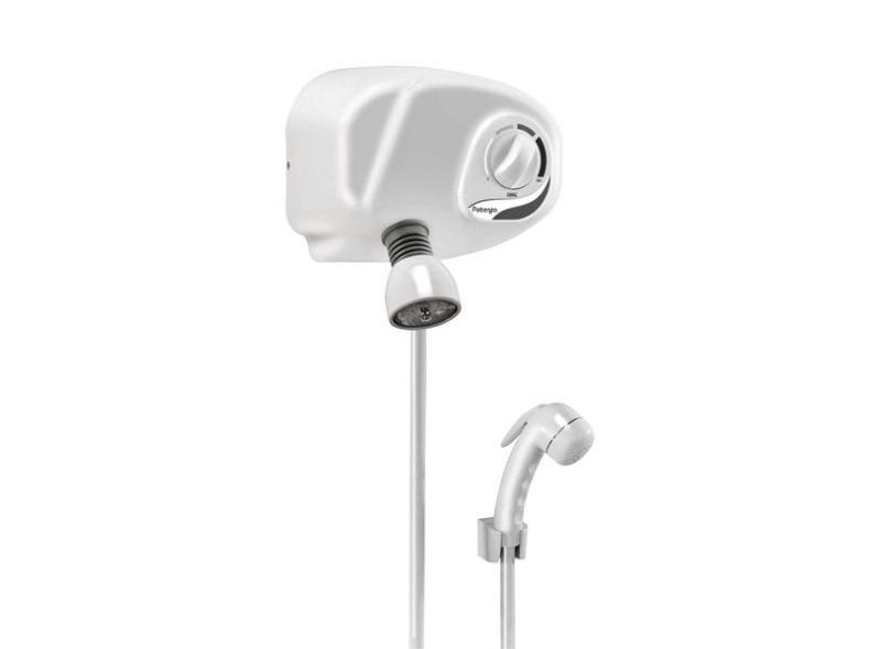 Chuveiro Elétrico 220V Branco Potenza com Pressurizador Cardal