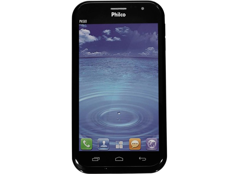 Smartphone Philco 501 2 Chips 4GB Android 4.1 (Jelly Bean) Wi-Fi 3G