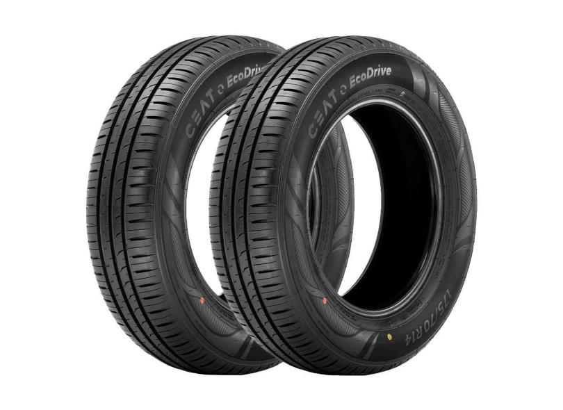 Jogo 2 Pneus Ceat Aro 13 EcoDrive 175/70R13 82T