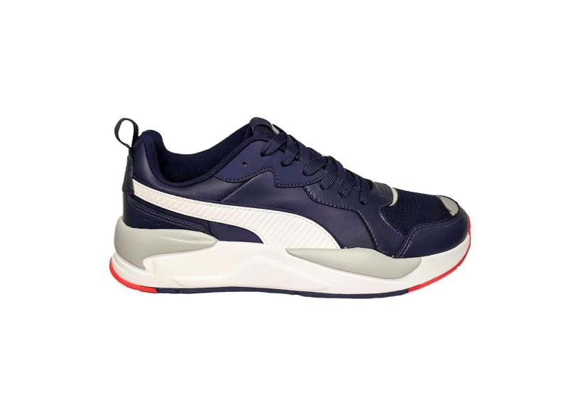 Tênis Puma X-Ray Game / Prata e Branco-Masculino