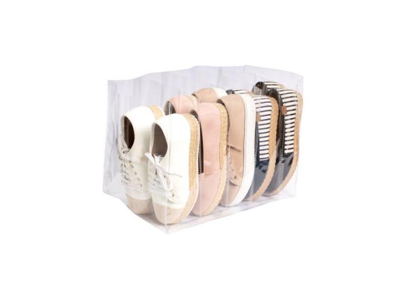 Organizador para Sapatos Tênis Cristal Transparente 1un - Vb
