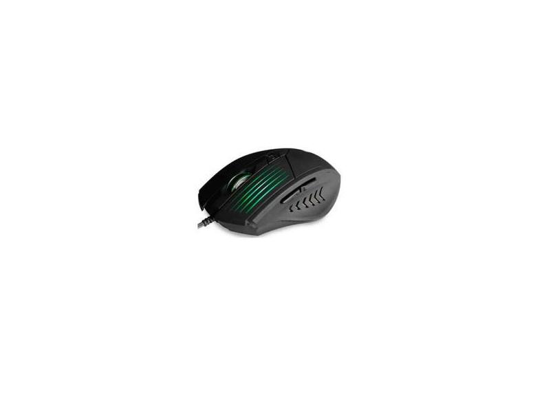 Mouse Gamer Led 6 Botões 2400 Dpi - C3tech MG-10BK