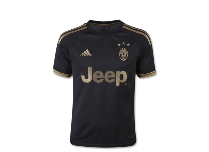 Camisa Torcedor Infantil Juventus III 2015/16 sem número Adidas