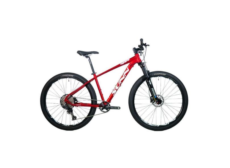 Bicicleta Aro29 Tam 17.5 Marca Sunn Modelo Hidra Comp 12v Shimano Deore E Suspensão Ar Suntour X1
