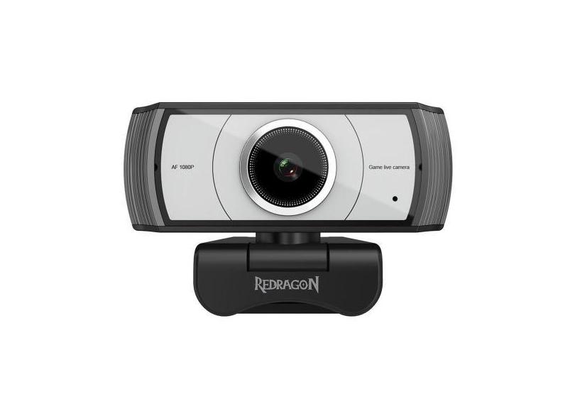 Webcam Gamer e Streamer Redragon Apex 2, 1080p, 30 FPS, Preto - GW900-