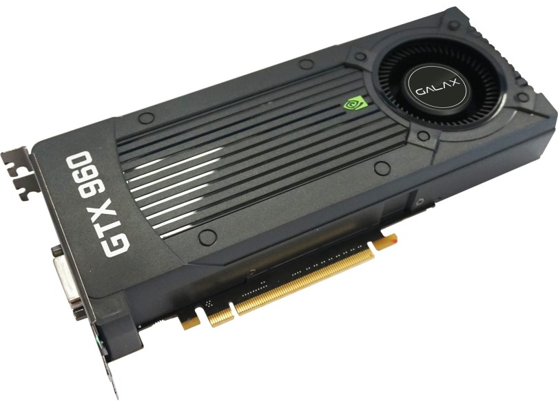 Placa de Video NVIDIA GeForce GTX 960 2 GB DDR5 128 Bits Galax 96NPH8DND7UZ