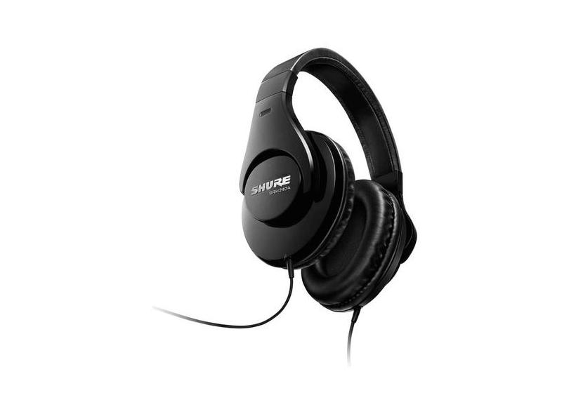 Fone De Ouvido Shure Srh240a Intra-auricular Fechado SRH240A-BK