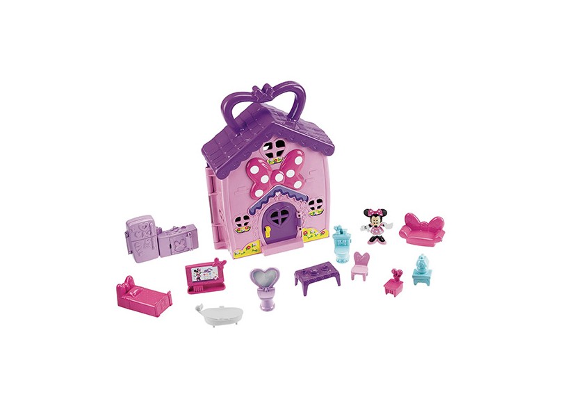 Boneca Casa da Minnie V4156 Mattel