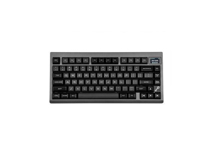 Teclado para jogos sem fio epomaker TH80 pro V2 com tela