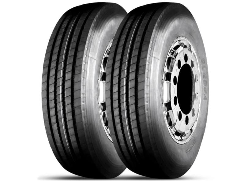 Kit 2 Pneu Aro 22.5 295/80R22.5 Advance 152/148M TL 18PR