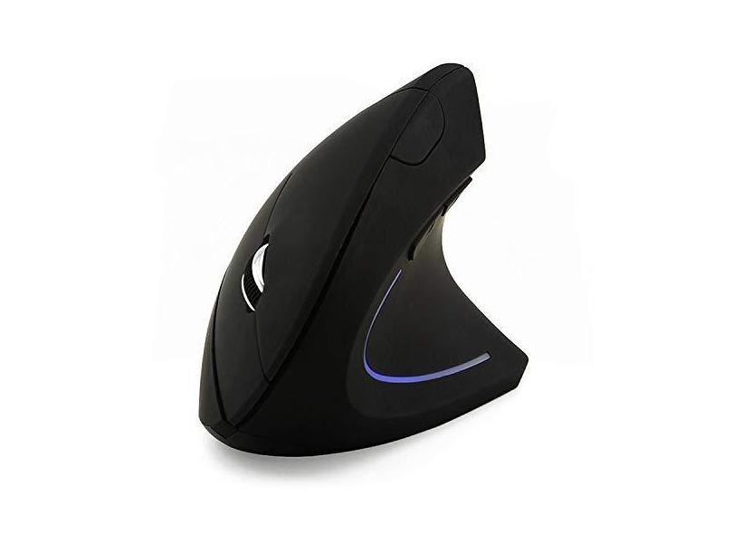 Acessórios para computador Versão da bateria mouse sem fio vertical 2.4 GHz mouse óptico