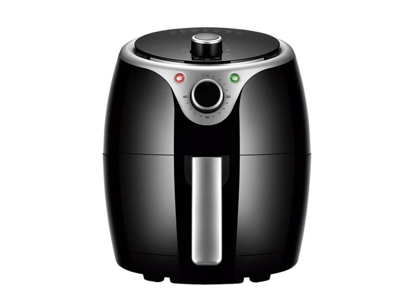 Fritadeira Elétrica Preta Airfryer Elgin Fryer sem Óleo com Capacidade de até 3,5l