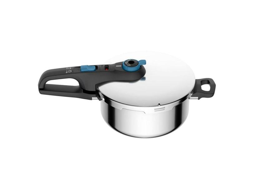 Panela de Pressão Rochedo Inox Secure Trendy Indução 4 Litros Fechamento Externo