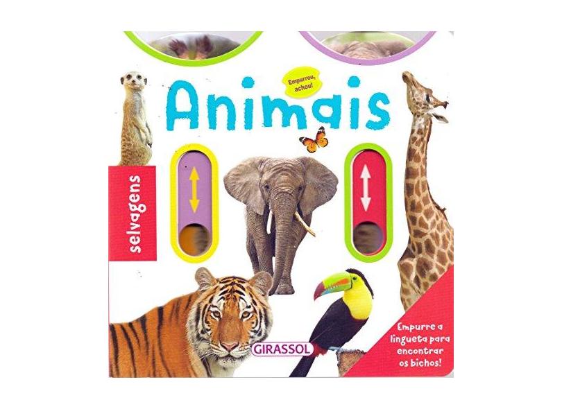 Animais Selvagens - Coleção Empurrou, Achou! - Eq. Cheeky Monkey - 9788539420797