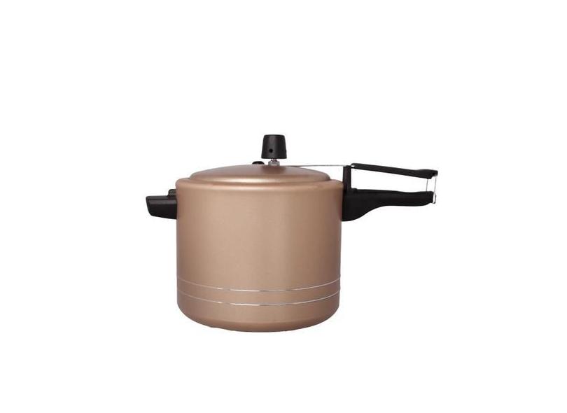 Panela De Pressão Dourada Antiaderente 4,5L Mr. Cook