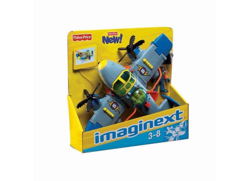 Boneco Imaginext Tornado Prop - Mattel