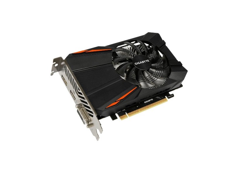 Placa de Video NVIDIA GeForce GTX 1050 Ti 4 GB GDDR5 128 Bits Gigabyte GN-N105TD5-4GD