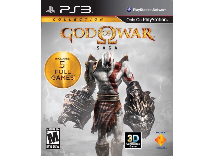 Jogo God Of War Saga Sony PlayStation 3