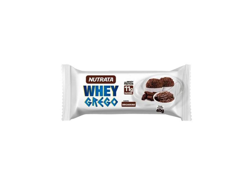 Nutrata Barra Whey Grego Brigadeiro 40G