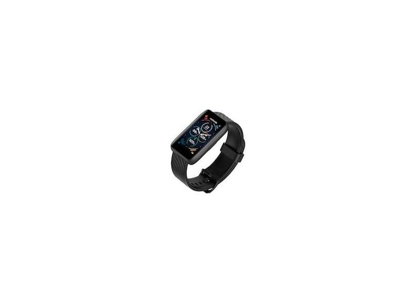 Smartwatch Motorola Moto Watch 40 Preto Tela TFT de 1.57", Bluetooth e Sensor de Frequência Cardíaca