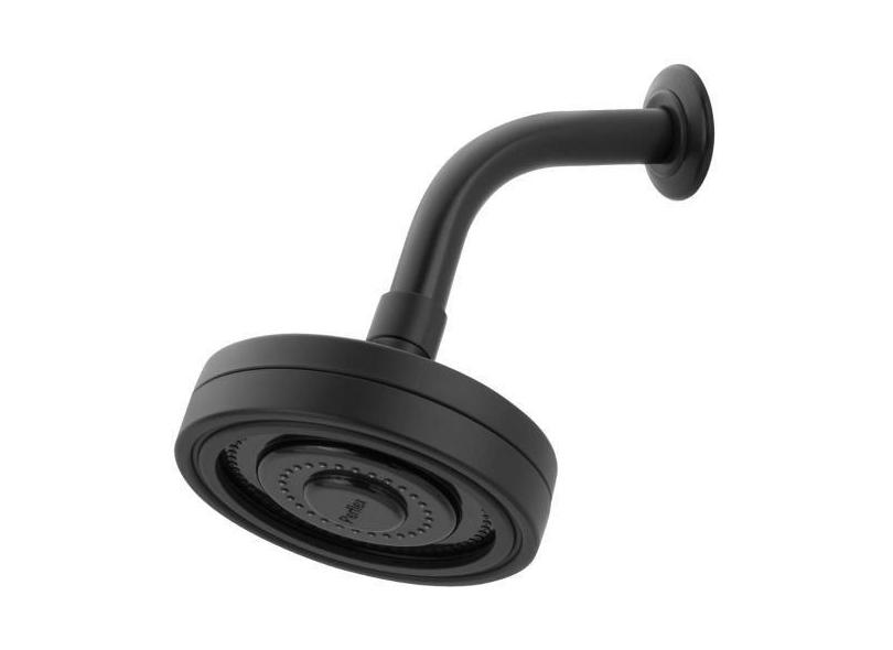 Chuveiro Acqua Comfort Luxo 1990 Preto Fosco Perflex