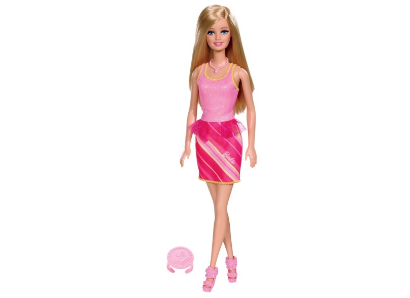 Boneca Barbie Fashion and Beauty com Anel de Menina Mattel