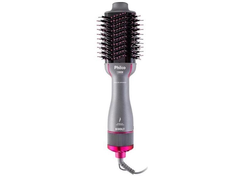 Escova Secadora Philco Advance PES25SR Tourmaline Cabo Giratório Bivolt 1300W