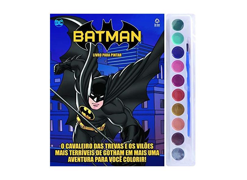 Batman Livro Para Pintar  - Vários Autores - 9788543225890