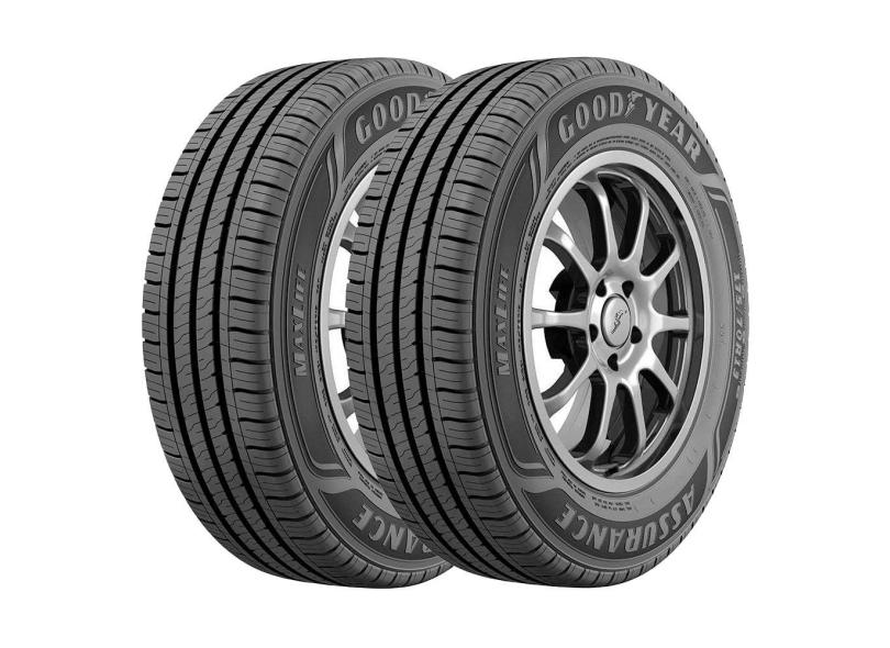 Jogo 2 Pneus Goodyear Aro 14 Assurance Maxlife 185/70R14 88H