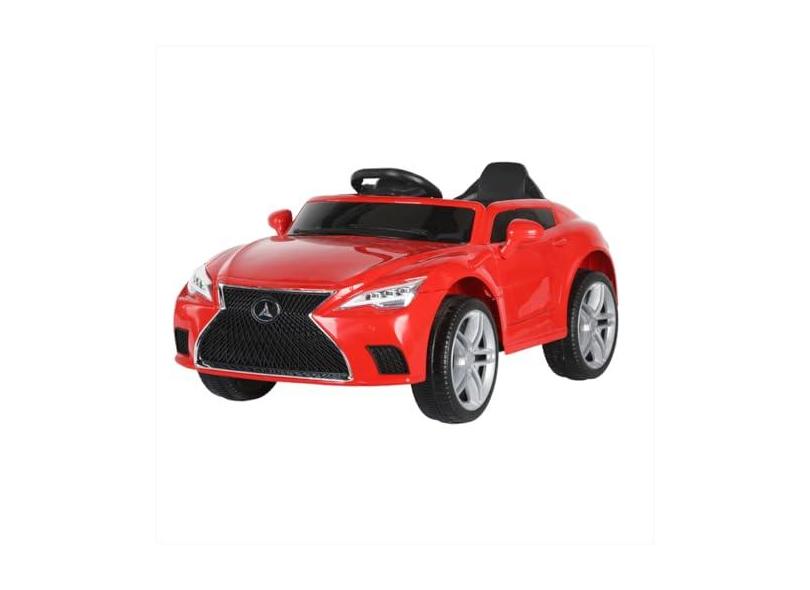 Carrinho Elétrico Infantil Mini 12V Vermelho Cinto Segurança