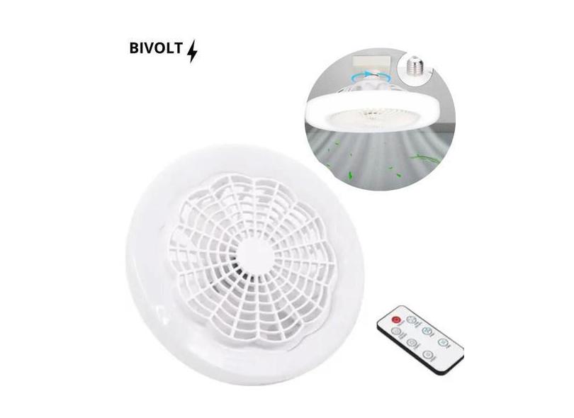 Ventilador de Teto com LED: O Melhor em Conforto! - JP UTILIDADES