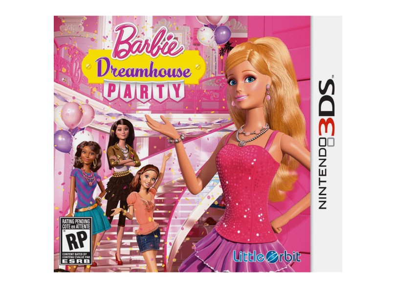 Jogo Barbie: Dreamhouse Party Majesco Entertainment Nintendo 3DS