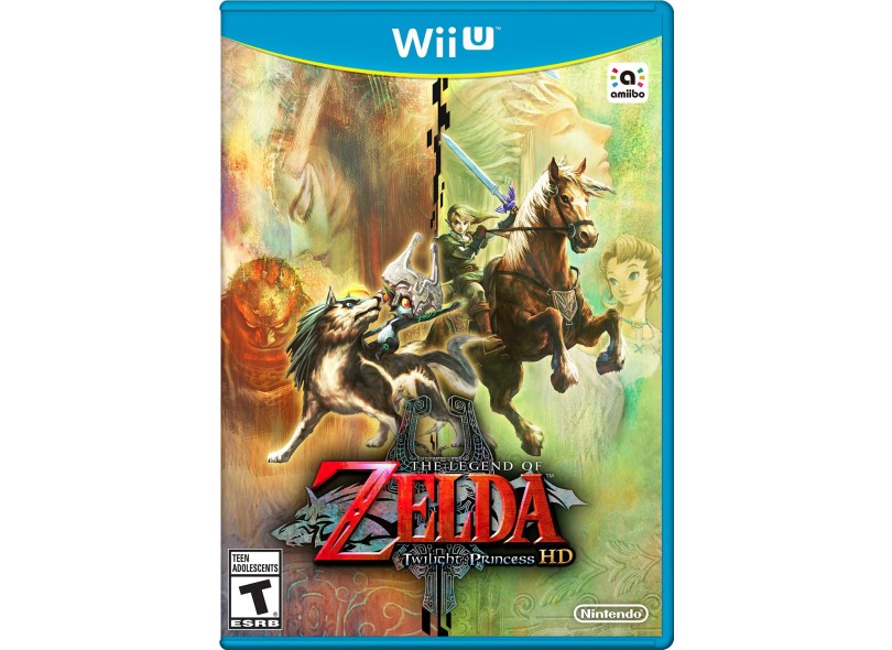 Jogo The Legend of Zelda: Twilight Princess HD Wii U Nintendo