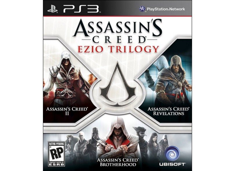 Jogo Assassin's Creed Ezio Trilogy Playstation 3 Ubisoft