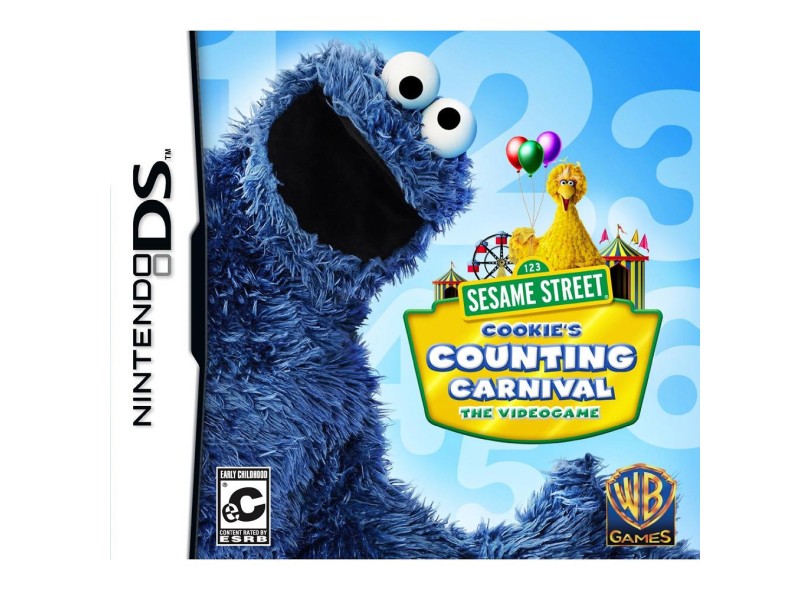 Jogo Sesame Street: Cookie's Couting Carnival Warner Bros Nintendo DS