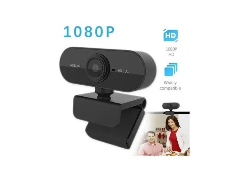 Webcam 1080p Full Hd Câmera Computador Microfone P/envio