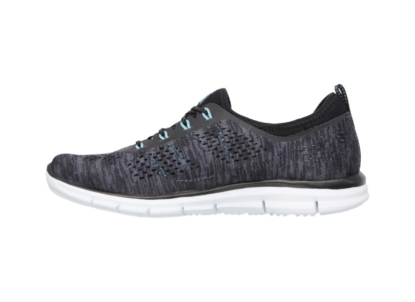 Tênis Skechers Feminino Academia Stretch Fit Glider Deep Space