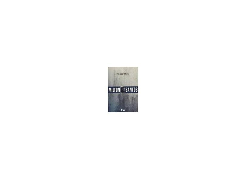 Pobreza Urbana - Capa Comum - 9788531411588