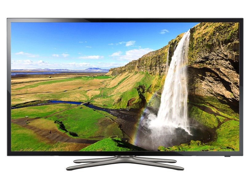 TV LED 46" Smart TV Samsung Série 5 Full HD 3 HDMI Conversor Digital Integrado UN46F5500