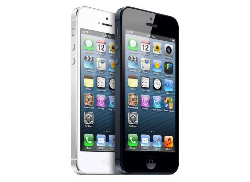 Smartphone Apple iPhone 5 32GB Câmera 8,0 MP Desbloqueado 3G Wi-Fi