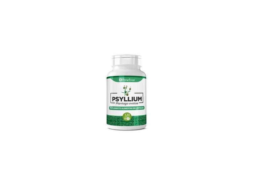 Psyllium 500Mg 120 Cápsulas Prime Ervas
