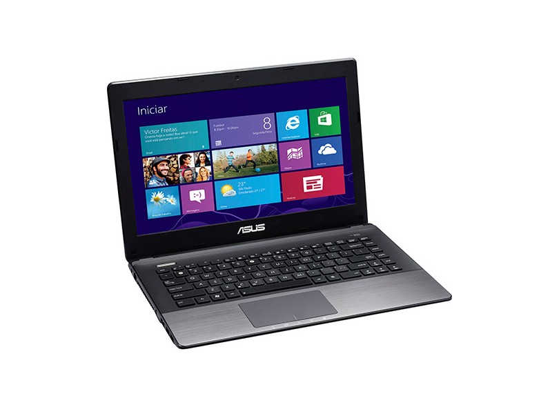 Notebook Asus Intel Core i7 3610QM 3ª Geração 8 GB 1 TB LED 14" GeForce GT 630M Windows 8 K45VM-VX106H
